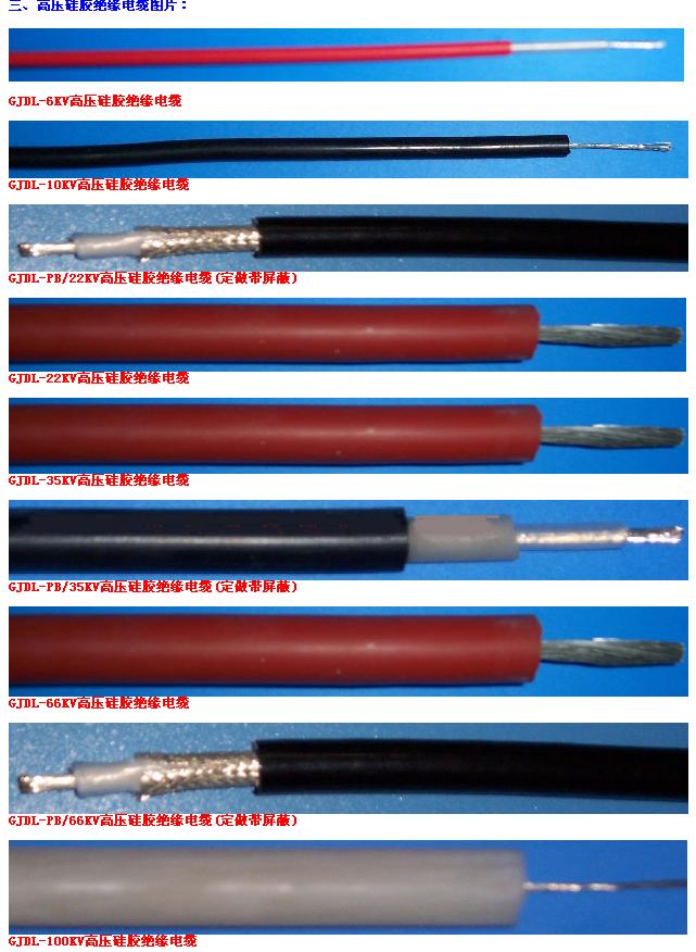 硅橡胶系列高压电线 上海苏特电气